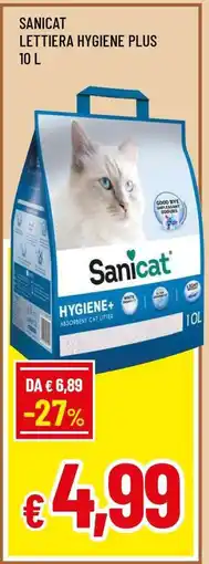 Famila SANICAT LETTIERA HYGIENE PLUS 10 L offerta