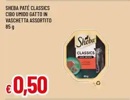 Famila SHEBA PATÉ CLASSICS offerta