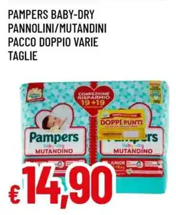Famila Pampers Baby-Dry Pannolini/Mutandini offerta