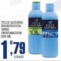 Splendidi e Splendenti Felce azzurra bagnodoccia offerta