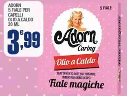 Splendidi e Splendenti Adorn 5 fiale per capelli olio a caldo offerta