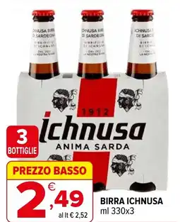 Iperal Birra ICHNUSA offerta