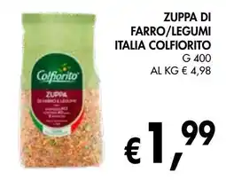 èccoMI Zuppa di farro/legumi italia COLFIORITO offerta