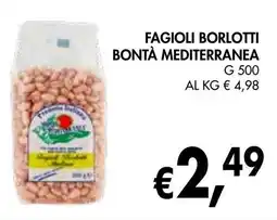 èccoMI Fagioli borlotti bontà mediterranea offerta