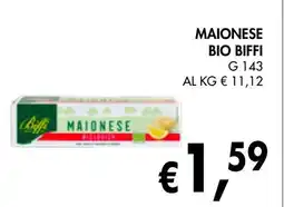 èccoMI Maionese bio BIFFI offerta