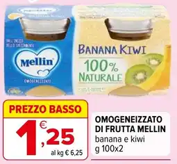 Iperal Omogeneizzato di frutta MELLIN offerta