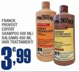 Splendidi e Splendenti Franck provost expert shampoo/balsamo offerta
