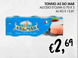 èccoMI Tonno as do mar all'olio d'oliva offerta