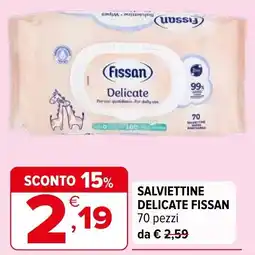 Iperal Salviettine delicate FISSAN offerta