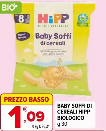 Iperal Baby soffi di cereali HIPP BIOLOGICO offerta