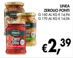 èccoMI Linea zerolio PONTI offerta