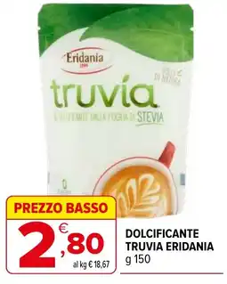 Iperal Dolcificante truvia ERIDANIA offerta