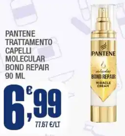 Splendidi e Splendenti Pantene trattamento capelli molecular bond repair offerta