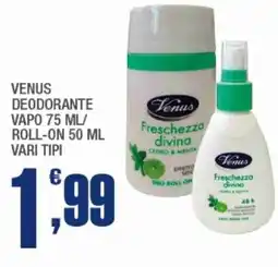 Splendidi e Splendenti Venus deodorante vapo/roll-on offerta