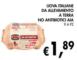 èccoMI Uova italiane da allevamento a terra no antibiotici AIA offerta