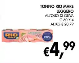èccoMI Tonno rio mare leggero all'olio di oliva offerta