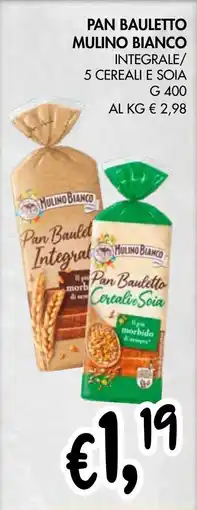 èccoMI Pan bauletto MULINO BIANCO offerta