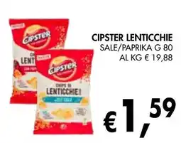 èccoMI Cipster lenticchie sale/paprika offerta