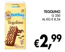 èccoMI Mulino bianco tegolino offerta