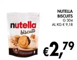 èccoMI Nutella biscuits offerta