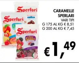 èccoMI Caramelle SPERLARI offerta