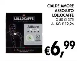 èccoMI Cialde amore assoluto LOLLOCAFFÈ offerta