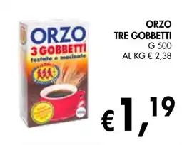 èccoMI Orzo tre gobbetti offerta
