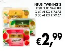 èccoMI Infusi TWINING'S offerta