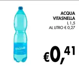 èccoMI Acqua VITASNELLA offerta