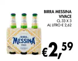 èccoMI Birra messina vivace offerta