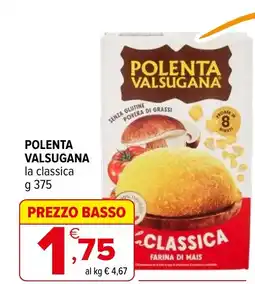 Iperal POLENTA VALSUGANA la classica offerta