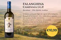 èccoMI FALANGHINA CAMPANIA I.G.P. Roccaleoni - Villa Matilde Avallone offerta