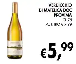 èccoMI Verdicchio di matelica doc provima offerta
