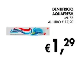 èccoMI Dentifricio AQUAFRESH offerta