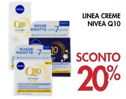èccoMI Linea creme NIVEA Q10 offerta