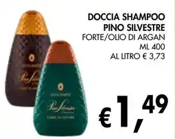 èccoMI Doccia shampoo pino silvestre forte/olio di argan offerta