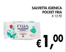 èccoMI Salvietta igienica pocket FRIA offerta