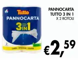 èccoMI Pannocarta tutto 3 in 1 offerta