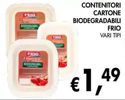 èccoMI Contenitori cartone biodegradabili FRIO offerta