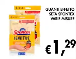 èccoMI Guanti effetto seta SPONTEX offerta