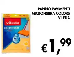 èccoMI Panno pavimenti microfibra colors VILEDA offerta