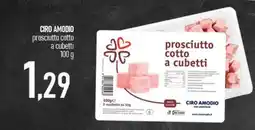 Ciro Amodio CIRO AMODIO prosciutto cotto a cubetti offerta