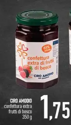 Ciro Amodio CIRO AMODIO confettura extra frutti di bosco offerta