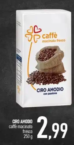 Ciro Amodio CIRO AMODIO caffè macinato fresco offerta
