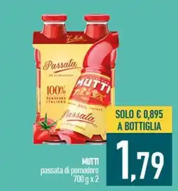 Ciro Amodio MUTTI passata di pomodoro offerta
