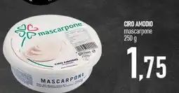 Ciro Amodio CIRO AMODIO mascarpone offerta