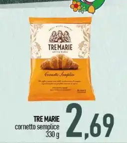 Ciro Amodio TRE MARIE cornetto semplice offerta