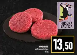 Ciro Amodio HAMBURGER di frisona baltica offerta