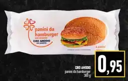 Ciro Amodio CIRO AMODIO panini da hamburger offerta