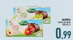 Ciro Amodio VALFRUTTA succhi vari gusti offerta